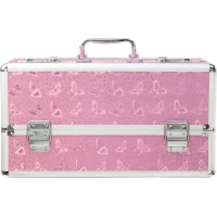 Великий кейс для зберігання секс-іграшок BMS Factory Large Lokable Vibrator Case Pink, кодовий замок — Переглянути зображення 3