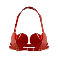 Ліф Серце Feral Feelings - Hearts Bra Red — Переглянути зображення 1