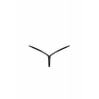 Трусики-стрінги Noir Handmade P012 Wild, L, під латекс, крокодиловий принт, застібки з боків