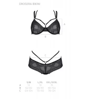 Комплект Passion DROSERA BIKINI black, XXL/XXXL, бюстгальтер і трусики-кюлоти — Просмотреть изображение 5