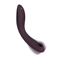 Вакуумний стимулятор для точки G та клітора з вібрацією Womanizer OG Aubergine, 12 рівнів, 3 режими — Просмотреть изображение 5
