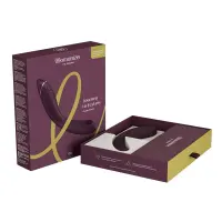 Вакуумний стимулятор для точки G та клітора з вібрацією Womanizer OG Aubergine, 12 рівнів, 3 режими — Просмотреть изображение 8