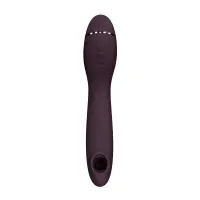 Вакуумний стимулятор для точки G та клітора з вібрацією Womanizer OG Aubergine, 12 рівнів, 3 режими — Просмотреть изображение 2