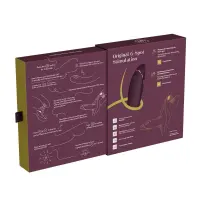 Вакуумний стимулятор для точки G та клітора з вібрацією Womanizer OG Aubergine, 12 рівнів, 3 режими — Просмотреть изображение 9