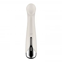 Вібратор з ротацією Satisfyer Spinning G-Spot 1 Beige, плоский майданчик для стимуляції точки G — Переглянути зображення 10