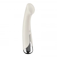 Вібратор з ротацією Satisfyer Spinning G-Spot 1 Beige, плоский майданчик для стимуляції точки G — Переглянути зображення 8