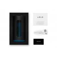Смарт-мастурбатор LELO F1S V3 Teal, 2 мотори, 8 режимів, стимуляція звуковими хвилями — Переглянути зображення 3