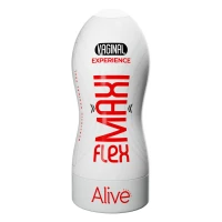 Мастурбатор-вагіна Alive Maxi Flex L Vaginal, реалістичний вхід, рельєфний канал — Переглянути зображення 1