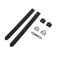 Фіксатори для рук та ніг LOCKINK Wristcuffs/Anklecuffs, чорні, натуральна шкіра — Переглянути зображення 8