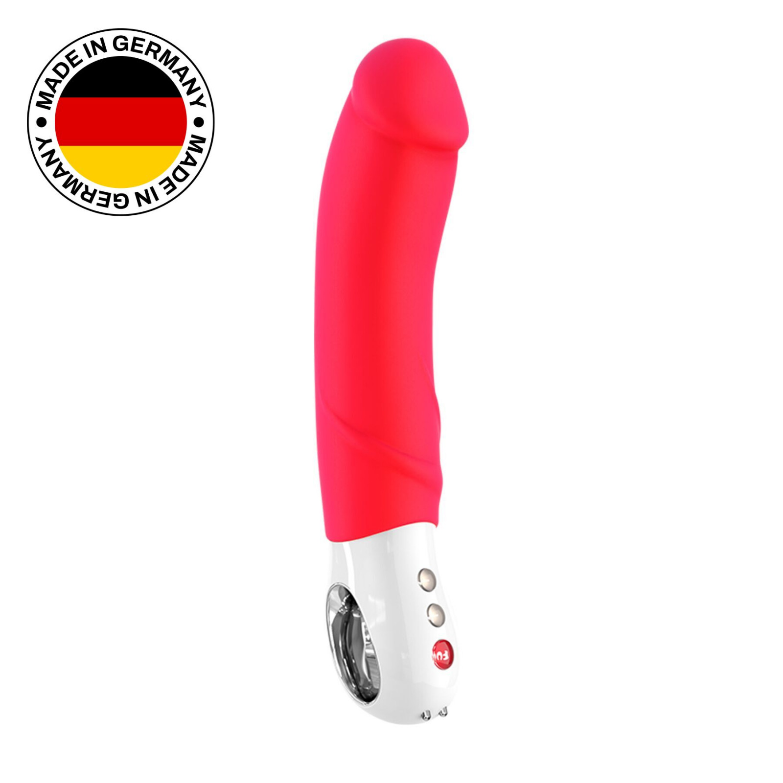 Вибратор для точки G Fun Factory BIG BOSS pink, очень мощный, 23,5 см