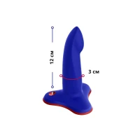 Фалоімітатор Fun Factory LIMBA FLEX S, синій, гнучкий, з ефектом пам’яті, підходить для точки G — Переглянути зображення 2
