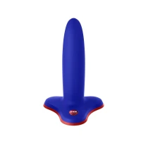 Фалоімітатор Fun Factory LIMBA FLEX S, синій, гнучкий, з ефектом пам’яті, підходить для точки G — Переглянути зображення 3