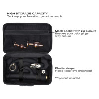 Кейс для игрушек Dorcel DISCREET BOX LUXURY GOLD, кодовый замок, 27×16×7,62 см