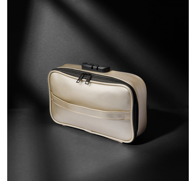 Кейс для іграшок Dorcel DISCREET BOX LUXURY GOLD, кодовий замок, 27×16×7,62 см