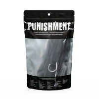 Хрестовина Punishment – Hog-Tie – Black, наручники + поножі на ланцюжку — Переглянути зображення 6