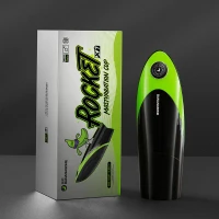 Смарт-мастурбатор BANANASOME ROCKET X7, вібрації, стискання, імітація фрикцій, підігрів — Переглянути зображення 7