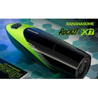 Смарт-мастурбатор BANANASOME ROCKET X7, вібрації, стискання, імітація фрикцій, підігрів — Переглянути зображення 5