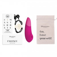 Вакуумный клиторальный стимулятор Womanizer Enhance Pink — Просмотреть изображение 8