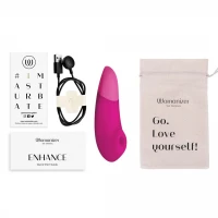 Вакуумний кліторальний стимулятор Womanizer Enhance Pink — Переглянути зображення 14