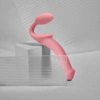 Безремневой страпон Strap-On-Me Rose L, полностью регулируемый, диаметр 3,7см Безремневой страпон Strap-On-Me Rose L, полностью регулируемый, диаметр 3,7см