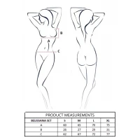 Комплект Passion BELISSANA SET black S — Переглянути зображення 11