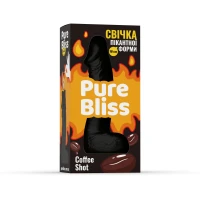 Ароматна свічка пікантної форми Pure Bliss Black Coffee Shot (Кава) 18 см — Переглянути зображення 10