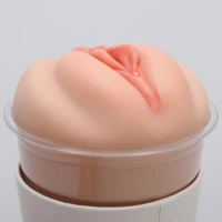 Мастурбатор-вагіна Naked Factory Cup Sleeve V–2, наскрізний — Просмотреть изображение 6