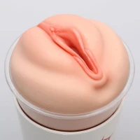 Мастурбатор-вагіна Naked Factory Cup Sleeve V–2, наскрізний — Просмотреть изображение 5