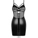 Сорочка Obsessive Dominna chemise & thong S/M