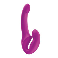 Безремневой страпон Fun Factory SHARE LITE Blackberry, регулируемый, облегченная модель — Просмотреть изображение 4