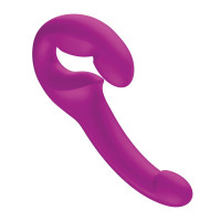 Безремневой страпон Fun Factory SHARE LITE Blackberry, регулируемый, облегченная модель — Просмотреть изображение 3