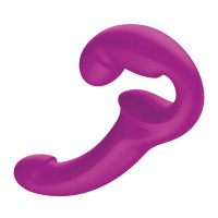 Безремневой страпон Fun Factory SHARE LITE Blackberry, регулируемый, облегченная модель