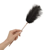 Лоскітка з металевим флогером Rosy Gold - Feather Tickler &amp; Whip — Переглянути зображення 8