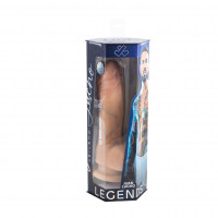 Фаллоимитатор SilexD Legends - Juan Lucho Dildo 9&quot;, двухслойный, силикон+Silexpan — Просмотреть изображение 9