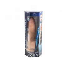 Фалоімітатор SilexD Legends - Juan Lucho Dildo 9&quot; двошаровий, силікон+Silexpan — Просмотреть изображение 16