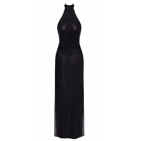Сукня Noir Handmade F372 Onyx Twin-slit Long dress XL — Переглянути зображення 6