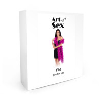 Боа из перьев Art of Sex, длина 2 метра, цвет маджента — Просмотреть изображение 3