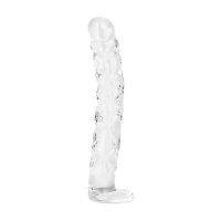 Скляний фалоімітатор Gildo Textured Glass Dildo No. 36 — Переглянути зображення 3