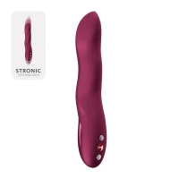 Пульсатор для точки G Fun Factory Stronic Wave Wine Red (м'яте паковання!!!) — Переглянути зображення 3