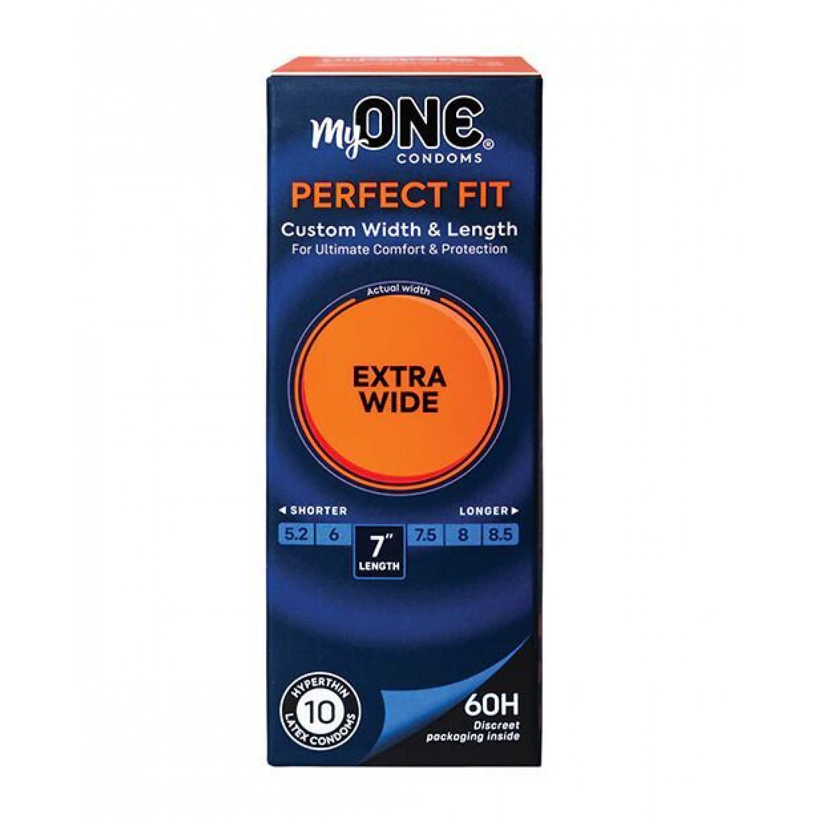 Презервативи MyONE Extra Wide 10 шт (м'яте паковання!!!)