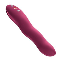 Пульсатор для точки G Fun Factory Stronic Wave Wine Red (м'яте паковання!!!) — Переглянути зображення 9