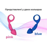 Анальна пробка Adrien Lastic Budy Pink із стимулюючою ніжкою, макс. діаметр 2,5 см — Переглянути зображення 4