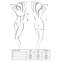 Корсет з пажами Passion KATRISS CORSET S/M, black, трусики, шнурівка — Просмотреть изображение 5