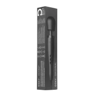 Вібромасажер DOXY Original Black, дуже потужний, живлення 220В, пульсівні вібрації — Переглянути зображення 8