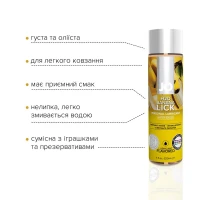 Змазка на водній основі JO H2O — Banana Lick (120 мл) без цукру, рослинний гліцерин — Переглянути зображення 3
