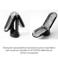 Мастурбатор Tenga Flip Zero Black, змінна інтенсивність стимуляції, розкладний — Переглянути зображення 6