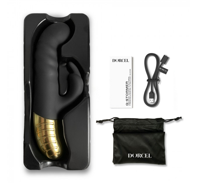 Вібратор Dorcel G-STORMER зі зворотно-поступальним рухом головки, стимуляція точки G