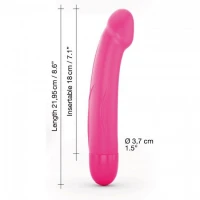 Вібратор Dorcel Real Vibration M Magenta 2.0, діаметр 3,7см, перезаряджається, для точки G — Переглянути зображення 3