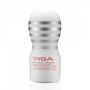 Мастурбатор Tenga Deep Throat (Original Vacuum) Cup (глибоке горло) Gentle з вакуумною стимуляцією