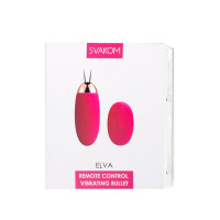 Виброяйцо с пультом управления Svakom Elva Plum Red — Просмотреть изображение 8